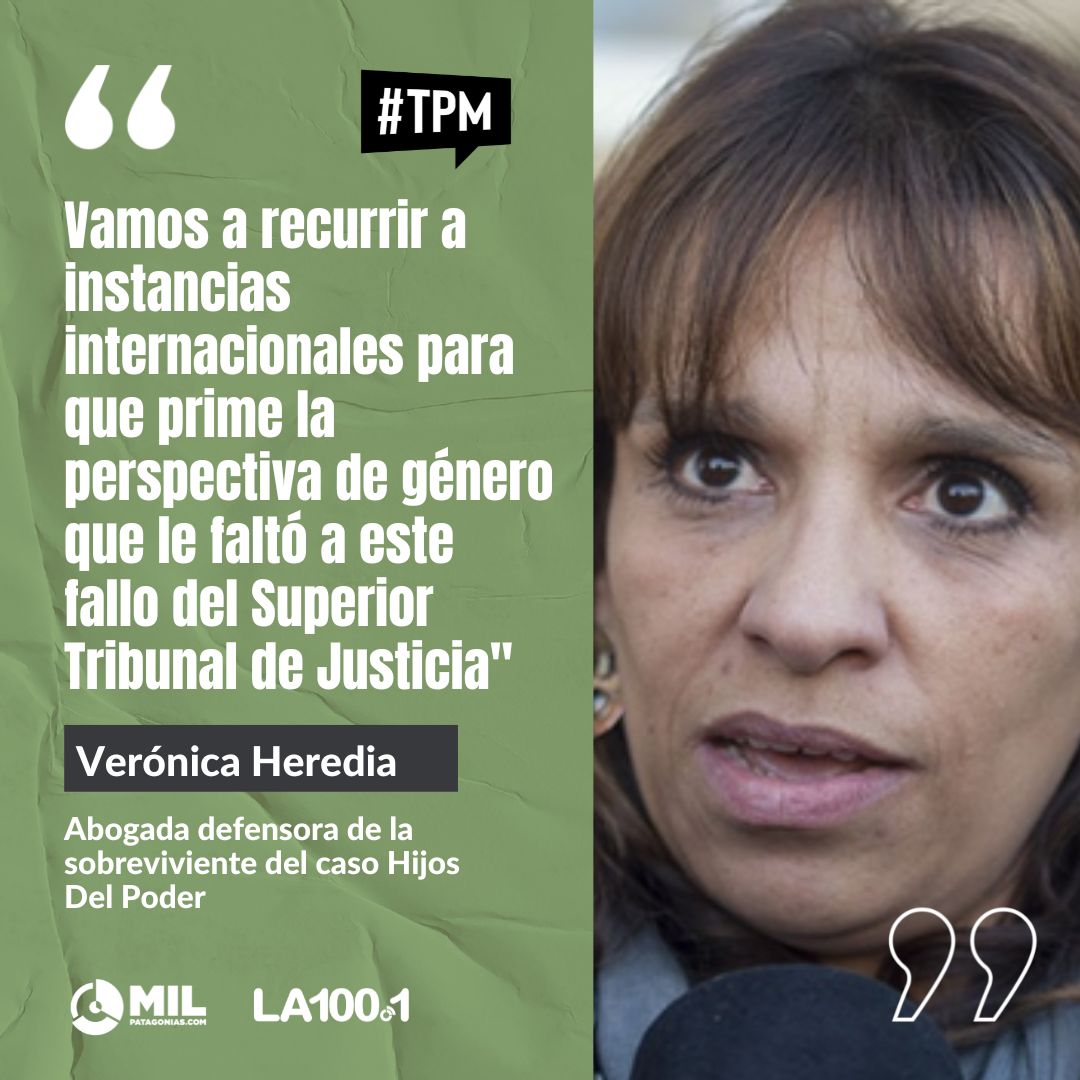 LaCienPuntoUno's tweet photo. 🔴#TPM 🔴 Así lo dijo Verónica Heredia abogada defensora de la sobreviviente del caso #HijosDelPoder ante la decisión del #STJ que ratificó la sentencia. https://t.co/cPCBDmQFL4