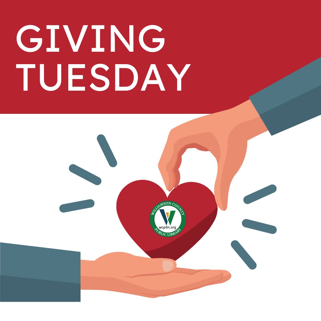 mainfotl's tweet photo. ONE WEEK until Giving Tuesday!

During this giving season, consider becoming a Friend of the Library or making a cash donation to the library to purchase new books for the collection. 

Learn more about becoming a Friend or making a donation at https://t.co/8HnrWkjze3 https://t.co/sb853ixnwM