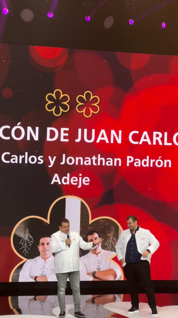 Esto se llena de estrellas. Otras dos ⭐️⭐️ para <a href="/elrincondejc/">El Rincón de Juan Carlos</a> ¡Felicidades!  #GuiaMichelinEsPt  #MichelinStar23