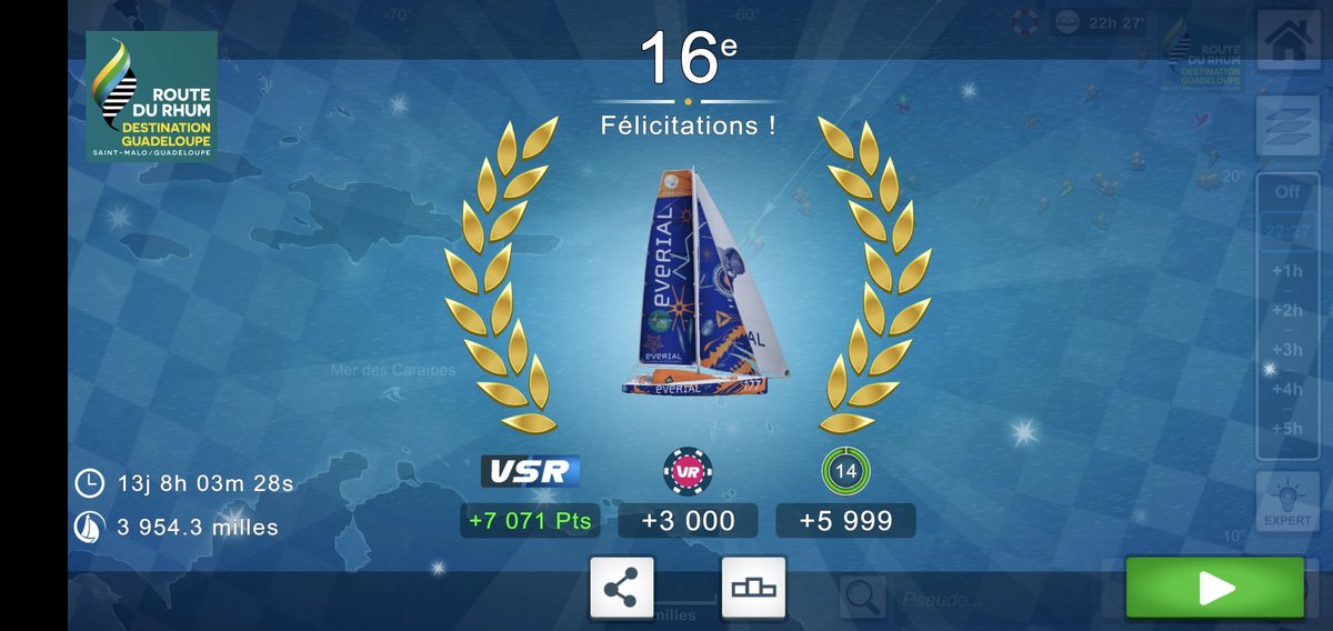 David05320T's tweet photo. Plaisir de partager mon top 20 avec la victoire de @LouisTorc  sur la #RouteDuRhum virtuelle de @VirtualRegatta en @AssoClass40...
Merci à toute la team @TorceSailing et à @VoileMACSF pour le soutient en Imoca et la visite du bateau d'@IsabelleJoschke ! https://t.co/nq3gDIP58B