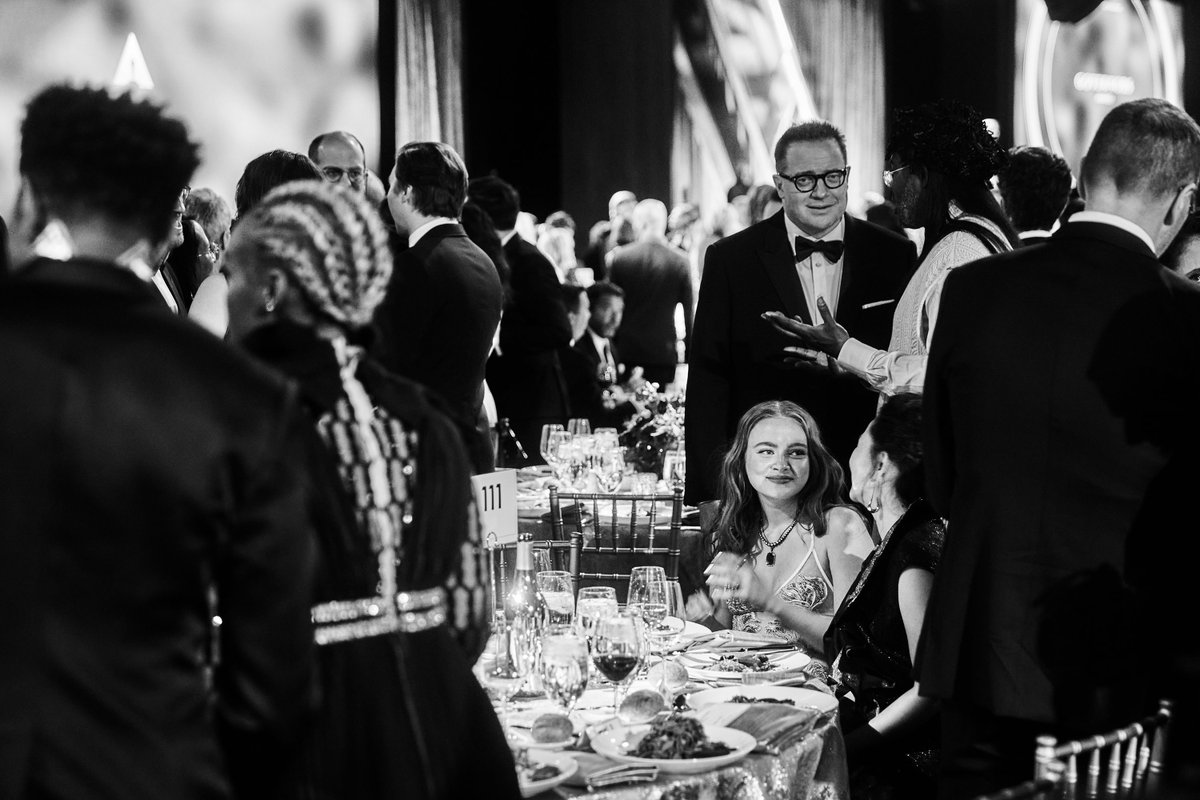 'The Whale's Brendan Fraser, Sadie Sink and Hong Chau at the 13th Governors Awards.

Photo Credit: <a href="/ShayanAsgharnia/">Shayan Asgharnia</a>