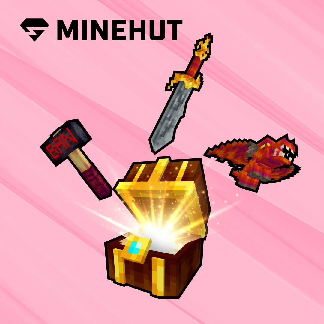 🚨Minehut Crates out NOW!!🚨

Kick off your collection with a free crate available now! 

(PS if you get the same item twice you can disenchant it and exchange it at our gem store) 👀👀

Check it out here: bit.ly/3UZm8uL