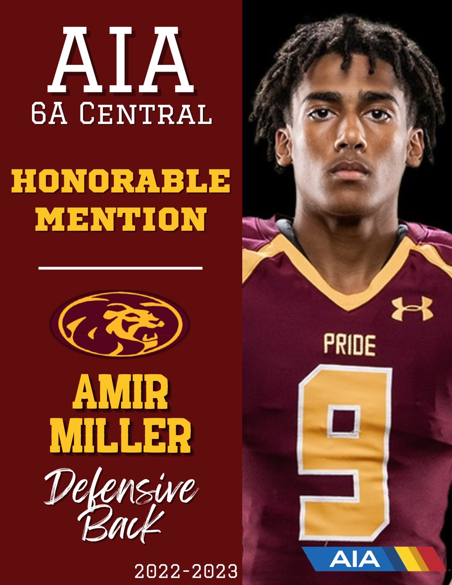 MPHS_FBBoosters's tweet photo. Congratulations @AmirMiller18 🤩 6A Central Honorable Mention 👏🏼👏🏼 https://t.co/DSq976uN3f