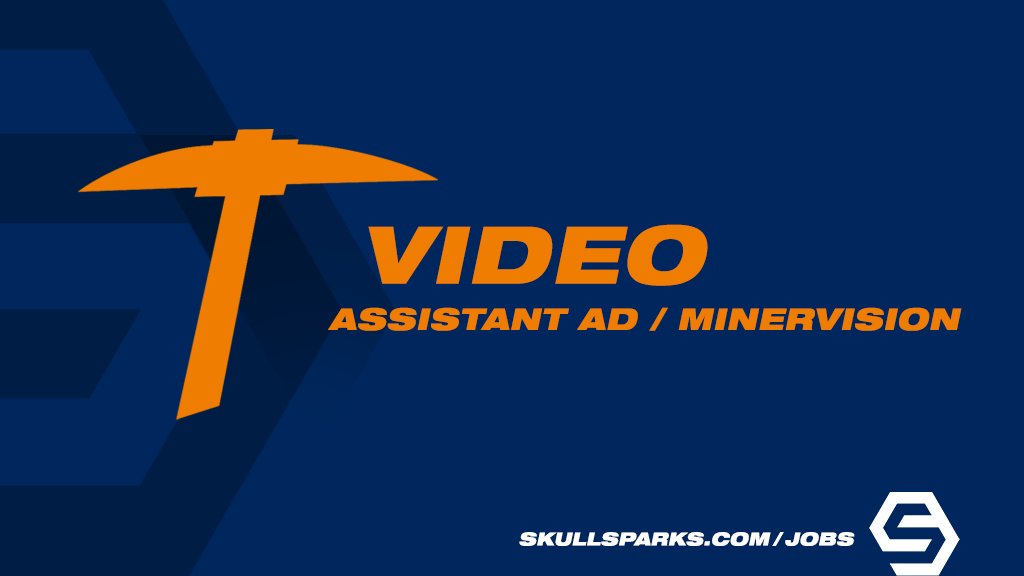 SkullSparks (@skullsparks) on Twitter photo New opportunity with <a href="/UTEPAthletics/">UTEP Miners</a> in El Paso. Assistant Athletic Director for <a href="/theminervision/">TheMinerVision</a>: apptrkr.com/3656371 More jobs: SkullSparks.com/jobs New opportunity with <a href="/UTEPAthletics/">UTEP Miners</a> in El Paso. Assistant Athletic Director for <a href="/theminervision/">TheMinerVision</a>: apptrkr.com/3656371 More jobs: SkullSparks.com/jobs