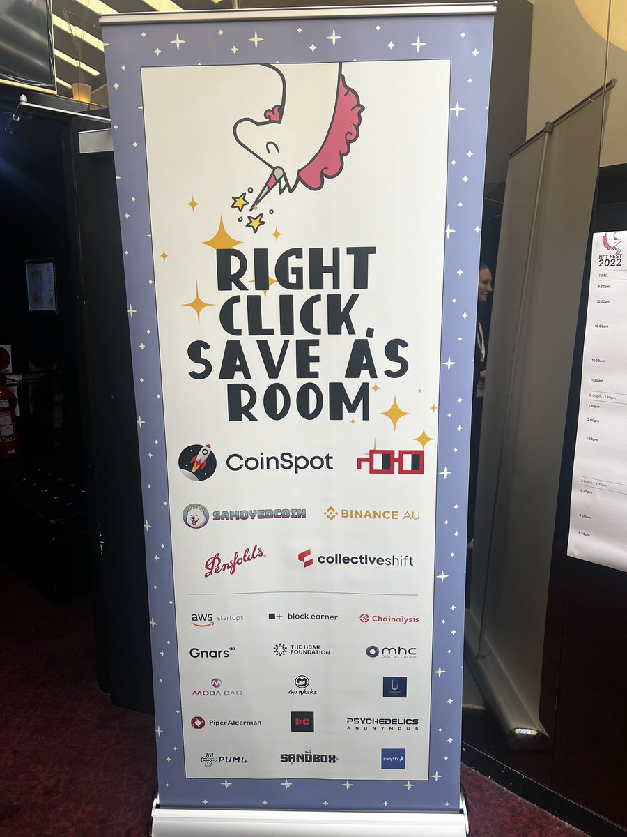 k_superteam's tweet photo. @NFTFestAus 🦄 kicks off now bringing together some of the biggest names in web3 locally 🇦🇺 and from around the world
@samoyedcoin is proud to represent @solana and let everyone know about the #HeartAndSOL of our communities https://t.co/kXjPJSvvoU