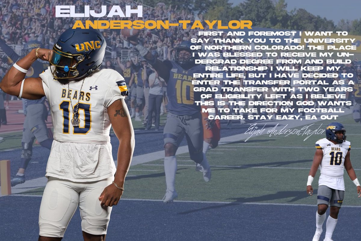 E_A_T_20's tweet photo. I have entered the transfer portal (lead big sky in tackles number one in the nation in forced fumbles!, “For I know the plans I have for you, declares the Lord, plans for welfare and not for evil, to give you a future and a hope.” ~Jeremiah 29:11 https://t.co/ajeTfrbzMD