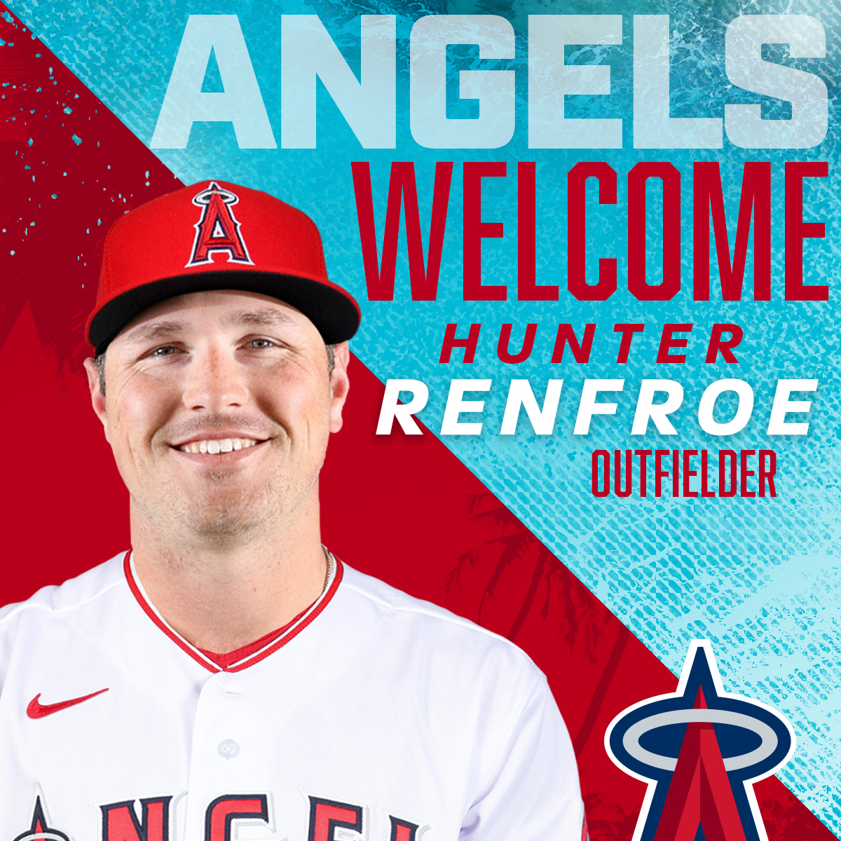 OFFICIAL: The Angels today acquired OF Hunter Renfroe from the Milwaukee Brewers in exchange for RHP Janson Junk, RHP Elvis Peguero and minor league LHP Adam Seminaris. https://t.co/YmVUc2TTS1