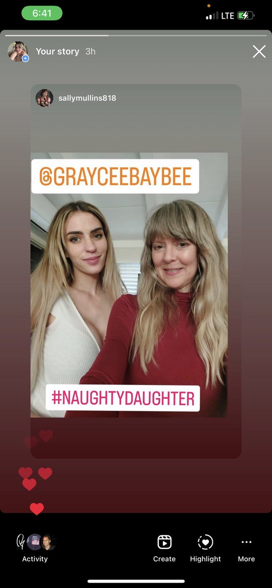 Graycee Baybee on Twitter: "👩‍ ️‍💋‍👩 mommy n me 💖"