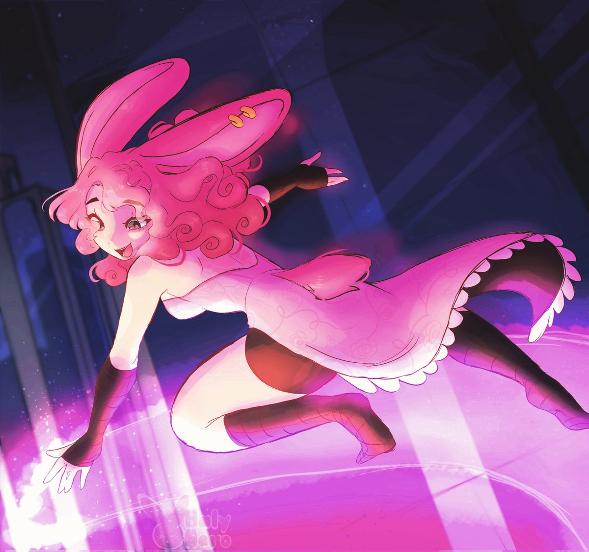 HALYuwu's tweet photo. How do we rewrite the stars? ✨💕
-🐰🌸
#Art #DigitalArt #Draw #Oc #Dibujo #Haly #Bunny #Natth #pink #Hero #Nataly #Anthal #Witeres #Original #Fennec #Daegar #Art #dibujorapido #drawing #Commission #dibujorapido #hibrido https://t.co/NrApdRKJVf