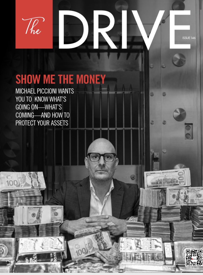 The New Holiday Issue of The DRIVE is now online. Featuring Michael Piccioni CEO of @CanAmCurrency thedrivemagazine.com/current-issue/