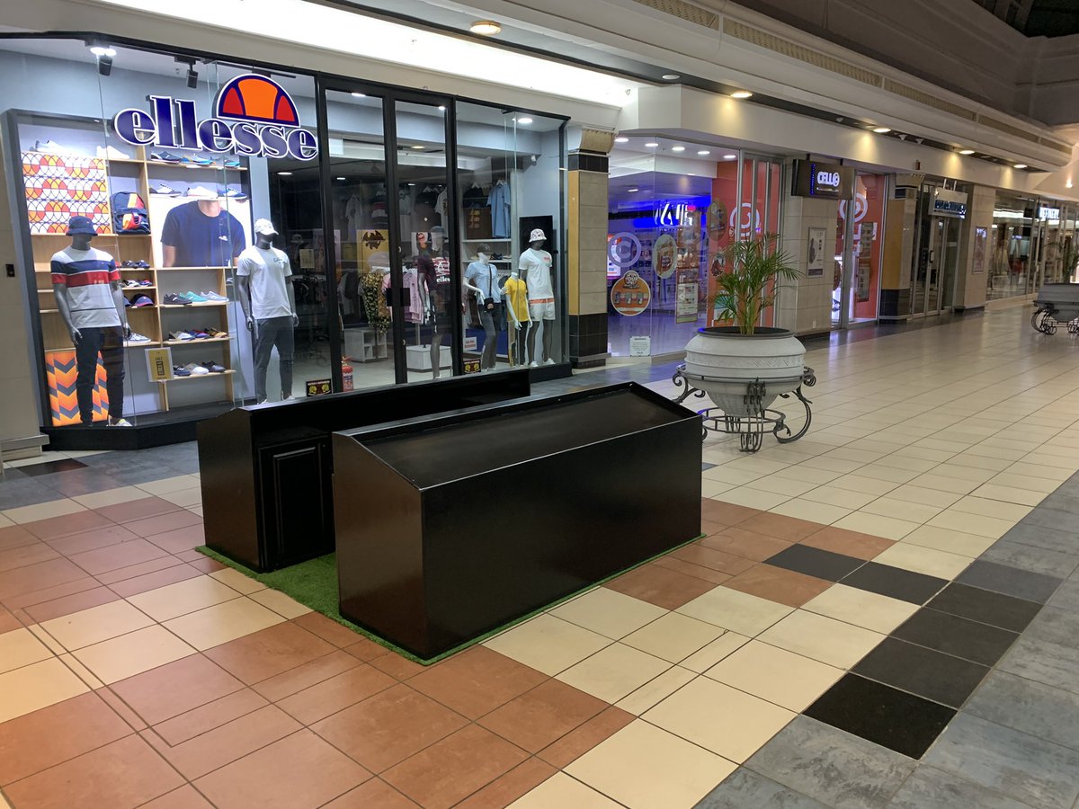 X_Tshezi's tweet photo. Through Gods grace we are here!!! 😎

This is where I’ll be spending most of my December, so if you’re around please come say hi and cop a few pairs.

We running a Opening sale at R200 a pair and if you buy 2 you get a R50 discount.

Westgate Mall https://t.co/BiYR0TuLDq
