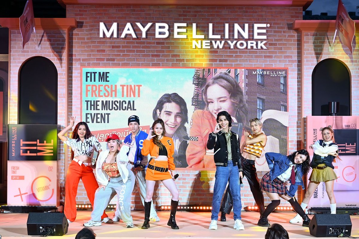 WEED_ENT's tweet photo. ครั้งแรกของโลก เปิดตัว ‘Fresh Face of Maybelline - Fit Me Fresh Tint’ “แอลลี่” ในงาน ‘Fit Me Fresh Tint The Musical Event’
Link 👉 https://t.co/iIotyRCmo0 ✨
#FreshTintEvent #MaybellineThailand
#AllyxMNYFreshTint #JeffxMNYFreshTint
#ALLY #JeffSatur https://t.co/d8ehOlHHqs