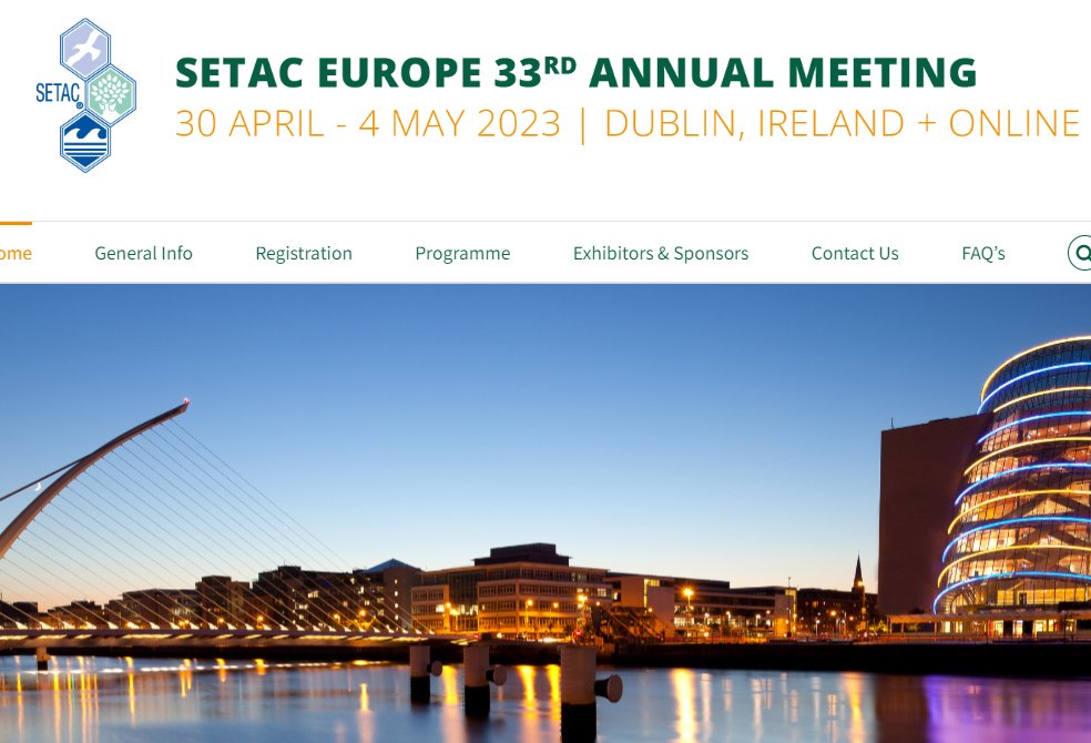 Tom Harner (@tjharner) on Twitter photo **Reminder - SETAC Dublin 2023 abstract deadline is next week! Have a look at session 3.24 #POPs and Emerging Pollutants
@SETAC_world <a href="/SETAC_ChemIG/">SETAC_ChemIG</a> setac.confex.com/setac/europe20… **Reminder - SETAC Dublin 2023 abstract deadline is next week! Have a look at session 3.24 #POPs and Emerging Pollutants
@SETAC_world <a href="/SETAC_ChemIG/">SETAC_ChemIG</a> setac.confex.com/setac/europe20…