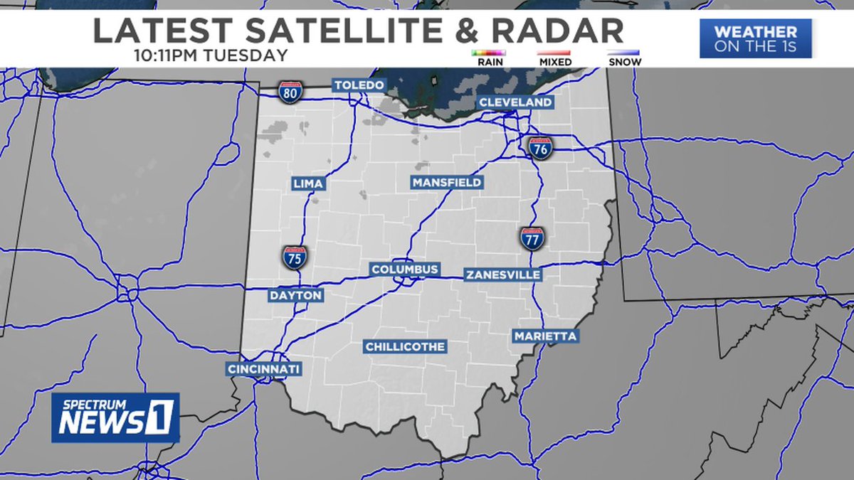 Spectrum News 1 OH on Twitter "RADAR ON THE 1s Here is the latest