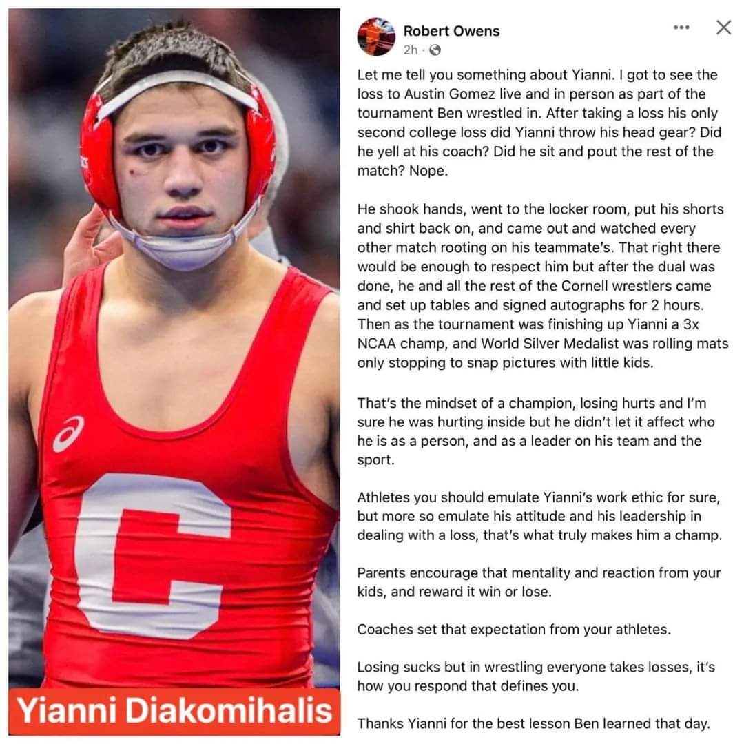 This is so good. 
#sportsmanship #leadership
#belikethisguy #theEASTway