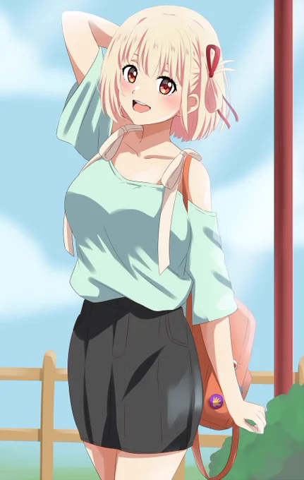 リコリコBD&amp;DVD3巻発売おめでとうございます#リコリコ 