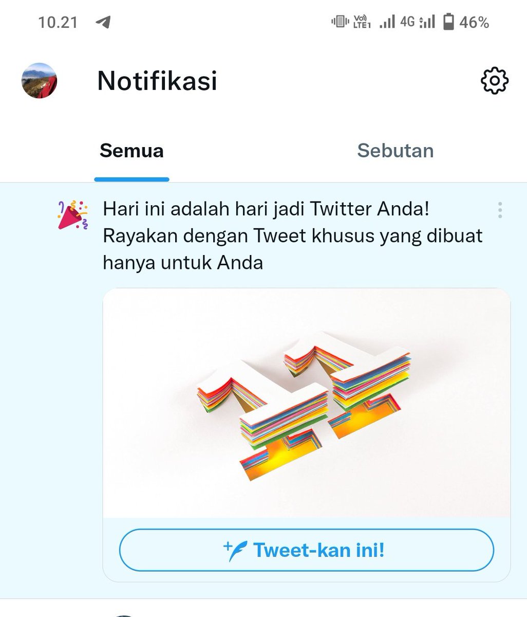PutrianaEP's tweet photo. Ingatkah Anda kapan bergabung dengan Twitter? Ya, saya ingat! #HariJadiTwitterSaya waww udh lamaaaa juga https://t.co/QLY44x64yV