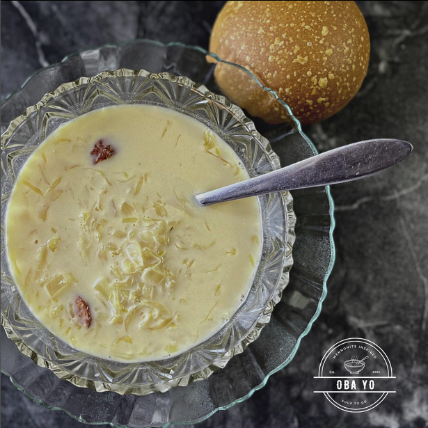 WinklerMeats's tweet photo. Tasty Fresh Mennonite sauerkraut soup to warm up to from @obayo.togo!
REPOST:
@winklermeats farmer sausage, sauerkraut, homemade beef stock, and that's about it.
Simple. Delicious.
#soup #soup2go #obayo #eatlocal #morden #winkler #manitoba #winnipeg #mennonite #localeats https://t.co/ndAgyldJ51