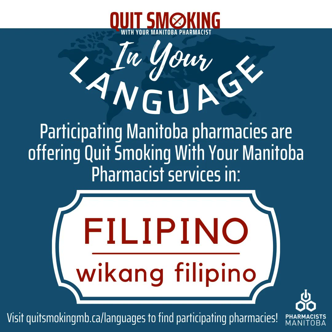 Quit Smoking With Your Manitoba Pharmacist tweet media