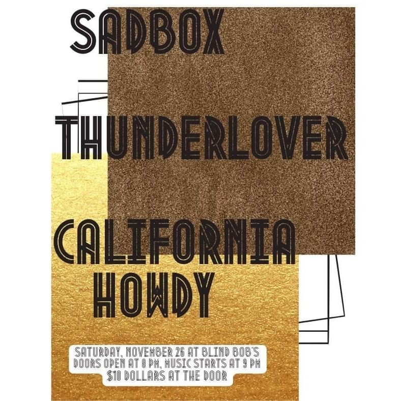 This Saturday. Come see us. <a href="/blindbobs/">Blind Bob's</a> at 8 PM. $10 at the door.  #daytonlocalmusic #oregondistrict #blindbobs