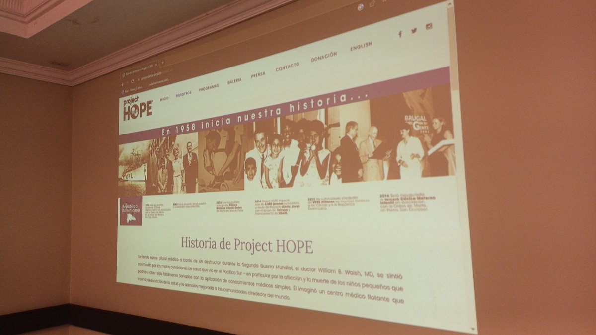 ProjectHOPERD's tweet photo. Project HOPE nace en 1958 en EEUU.

Hace 26 años llega a República Dominicana en acuerdo con el Ministerio de  @SaludPublicaRD y posteriormente con @SNSRDO 

Seguimos cooperando con las iniciativas de salud y ayuda humanitaria de las autoridades de salud de República Dominicana. https://t.co/EiqLEWbc6Y