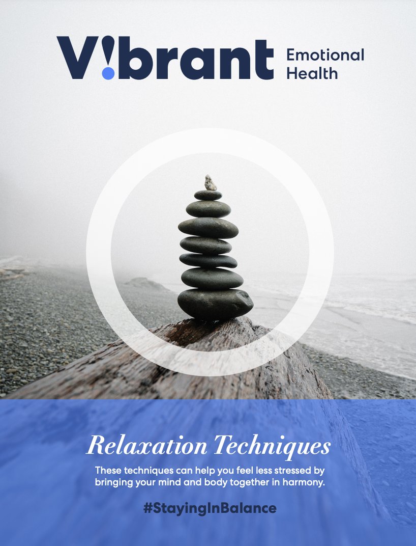 We know the #holidayseason can be a stressful time of year. If you're feeling overwhelmed, these #relaxation techniques may help. Visit bit.ly/3ruuHR3.