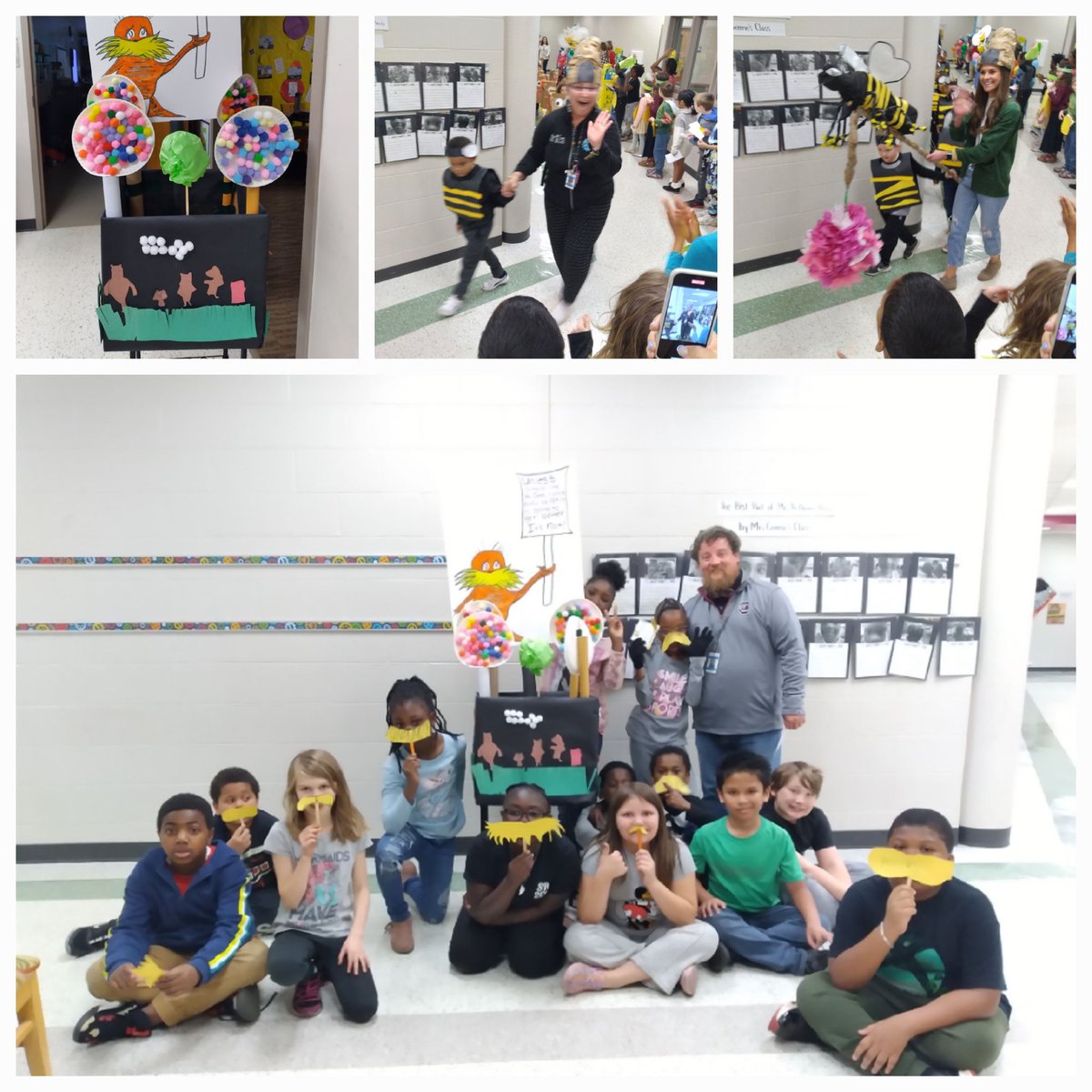 CPhillipsles's tweet photo. I love my school! We had a school wide STEAM challenge based on the book, Balloons on Broadway. It was great to see all of the amazing floats these kids created. #villagemindset @LeaphartElem @onealLES https://t.co/8ZfRSmaECv