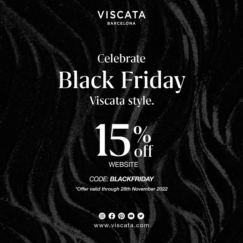 Black Friday Viscata Style: 15% off Everything Sitewide! #BlackFriday2022 #madeinspain #giftideas #gifted susiesreviews.com/2022/11/black-…