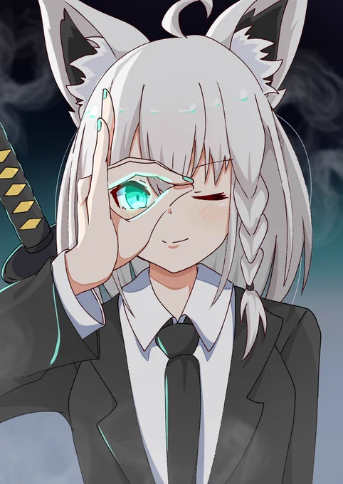 コンッ…! #絵フブキ 
