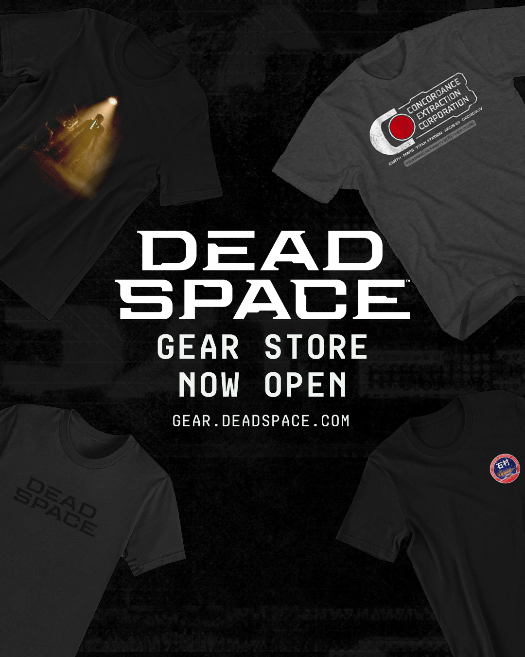 Dead Space on Twitter "🚨 GEAR AVAILABLE NOW🚨 ️ https//t.co/vZuxyWvUv3
