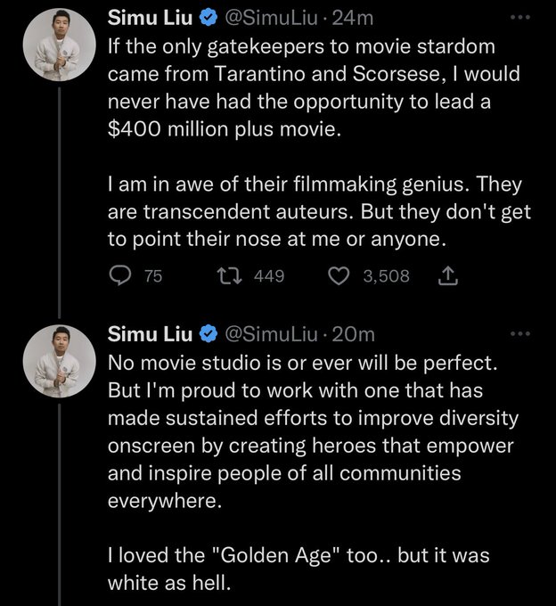 Real, actual gatekeeping is Disney sabotaging the release of Scorsese's Kundun (hiring Kissinger to assure the Chinese government it would "die a quiet death") because Disney wanted to build theme parks there

Gatekeeping is not artists saying your movie sucks