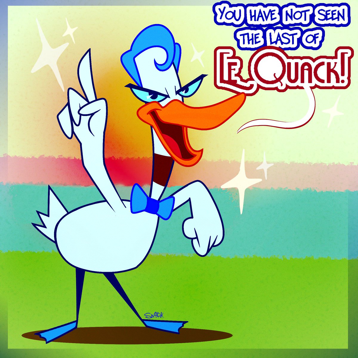darkwingsnark's tweet photo. Duckvember: Bright Duck

He may be evil, but he’s still a genius. [WELL, at least he thinks so in any case.]

#couragethecowardlydog #cartoonnetwork #lequack #duckvember https://t.co/mDUyyDft5c