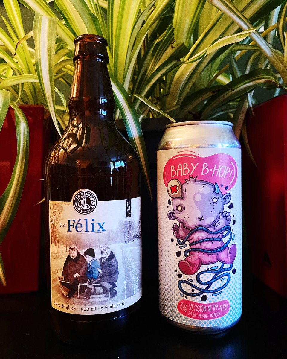 MojoRisenJam's tweet photo. Allô🍻
Voici les 2 bières que nous avons présentées vendredi dernier sur #Twitch
There are the 2 craft beers we reviewed on last friday stream!
#bieredeglace #lafelix #sthyacinthe #sessionneipa #babybhop #québec #biere https://t.co/kCZAOaaeyh