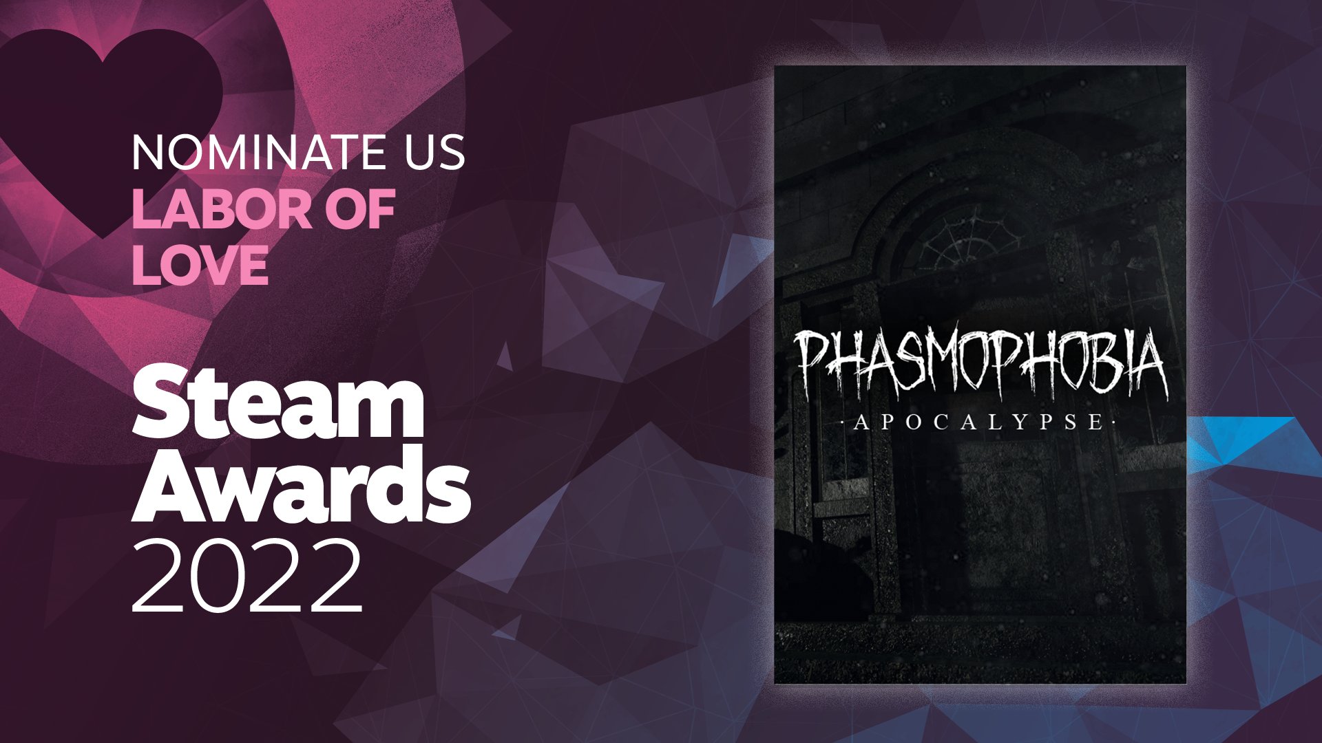 Phasmophobia on Twitter "This years Steam award nominations have now