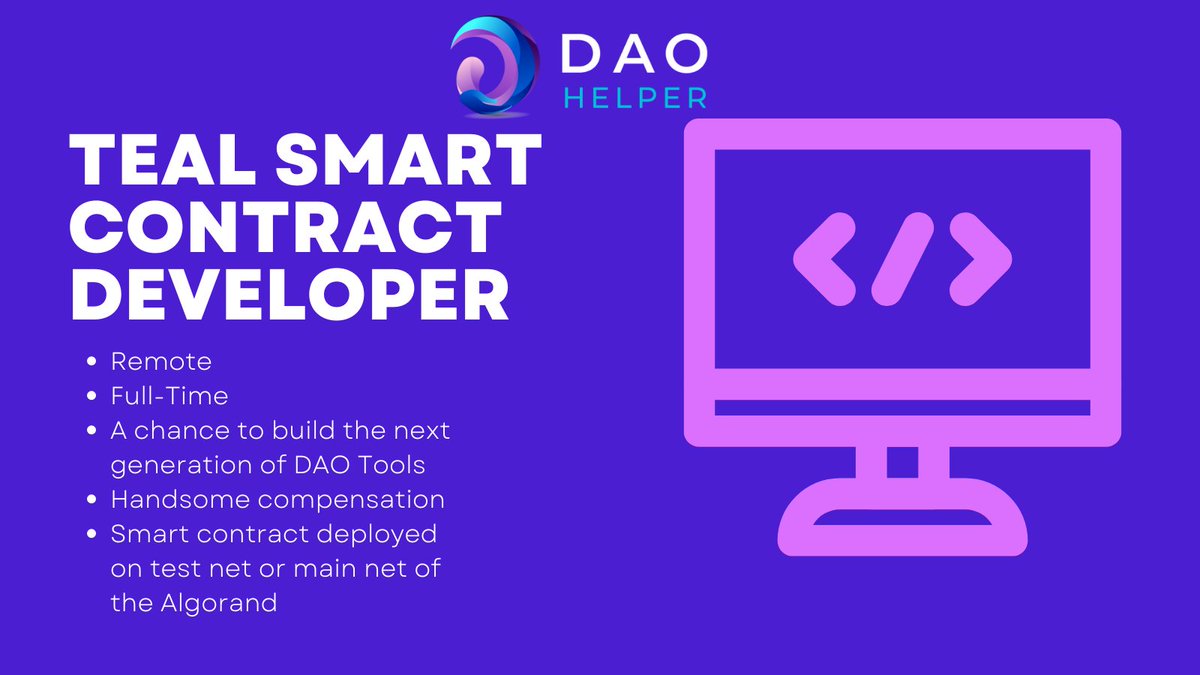 DAO Helper tweet media