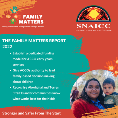 The Hon. Linda Burney encourages that the answers lie in the Family Matters Report to help our children be stronger and safer from the start #FamilyMatters2022 @SNAICC <a href="/FamilyMattersQ1/">Family Matters Queensland</a>