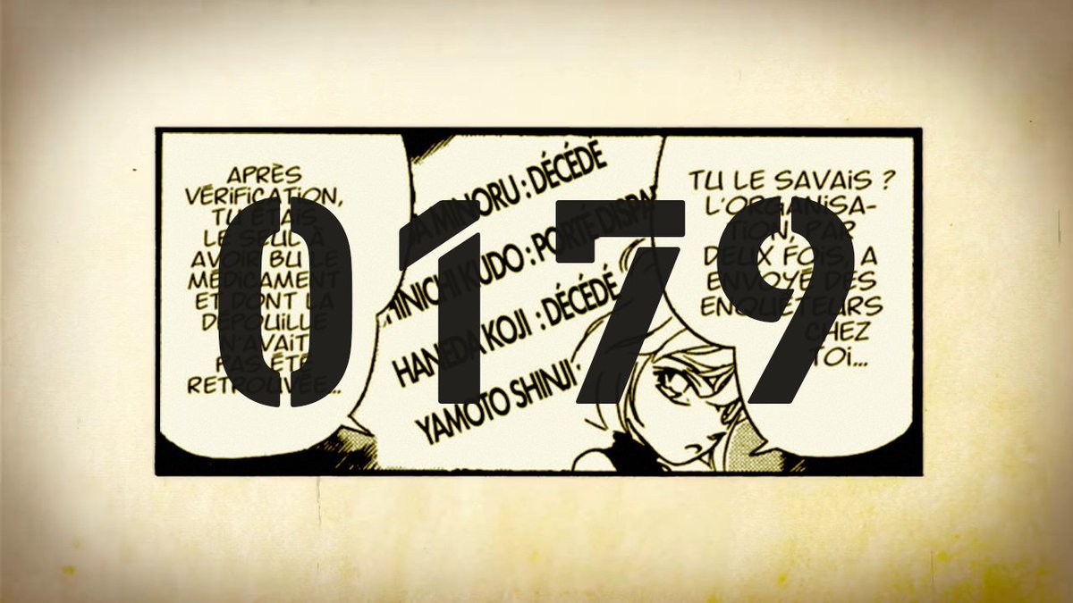 Détective Conan 🇨🇵 on Twitter: "📚 Les chapitres qui ont eu un gros