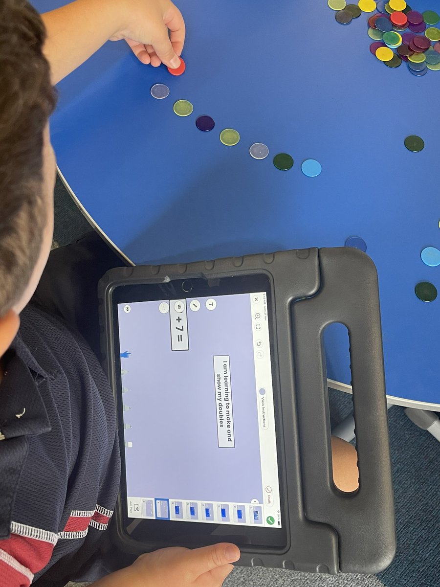 46 five year old students have been able to articulate their learning through materials and seesaw this week. Provided opportunities for teacher based workshops and Peers teaching each other. <a href="/Seesaw/">Seesaw</a> <a href="/takpschool/">Te Ākau ki Pāpāmoa School</a> #seesaw #Mathematics #ade2019 #everyonecancreate #Appleeduchat #iPad