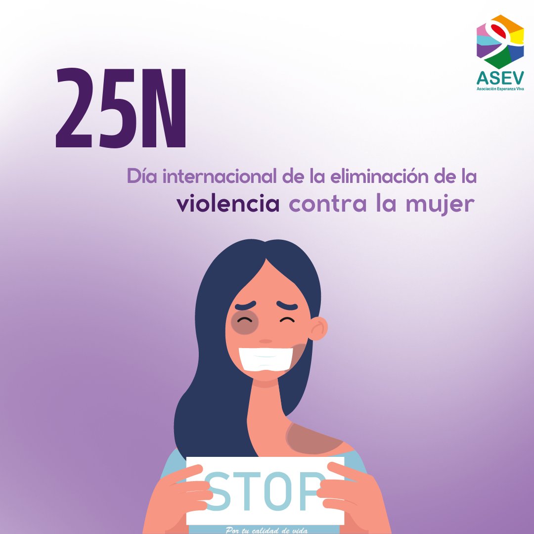 AsevOficial's tweet photo. La violencia no es sólo física☝ No más violencia...   #PorTuCalidadDeVida #AsociaciónEsperanzaViva #VIHCR #NoMásViolencia    #NiUnaMenos #mujeres #25N https://t.co/2EeHfqNyMd