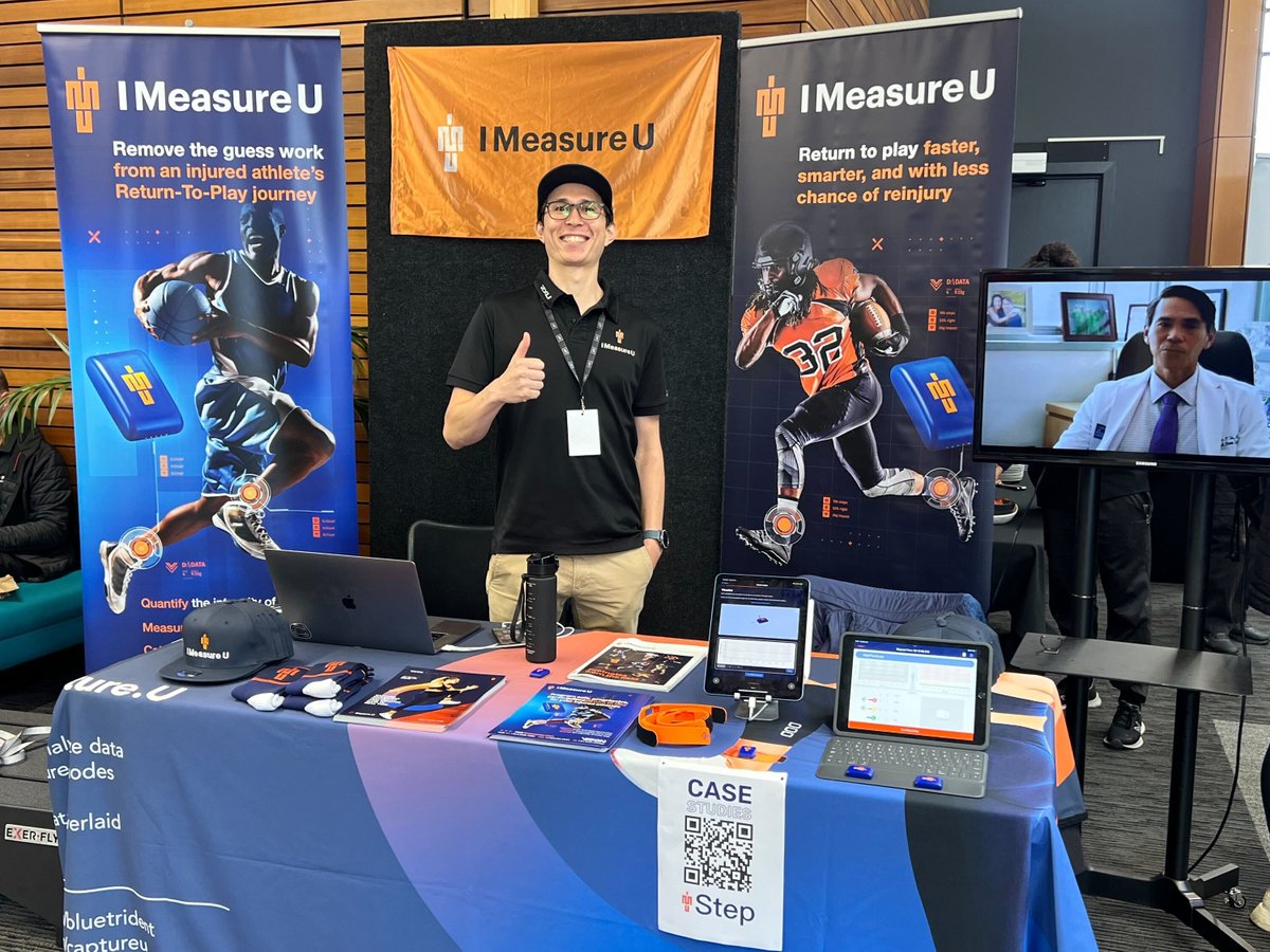 Day 1 at <a href="/sportexsci_nz/">SESNZ</a> is off to a great start at the IMeasureU booth! Stop by to meet the team and learn about #IMUStep and Capture.U. 

imeasureu.com