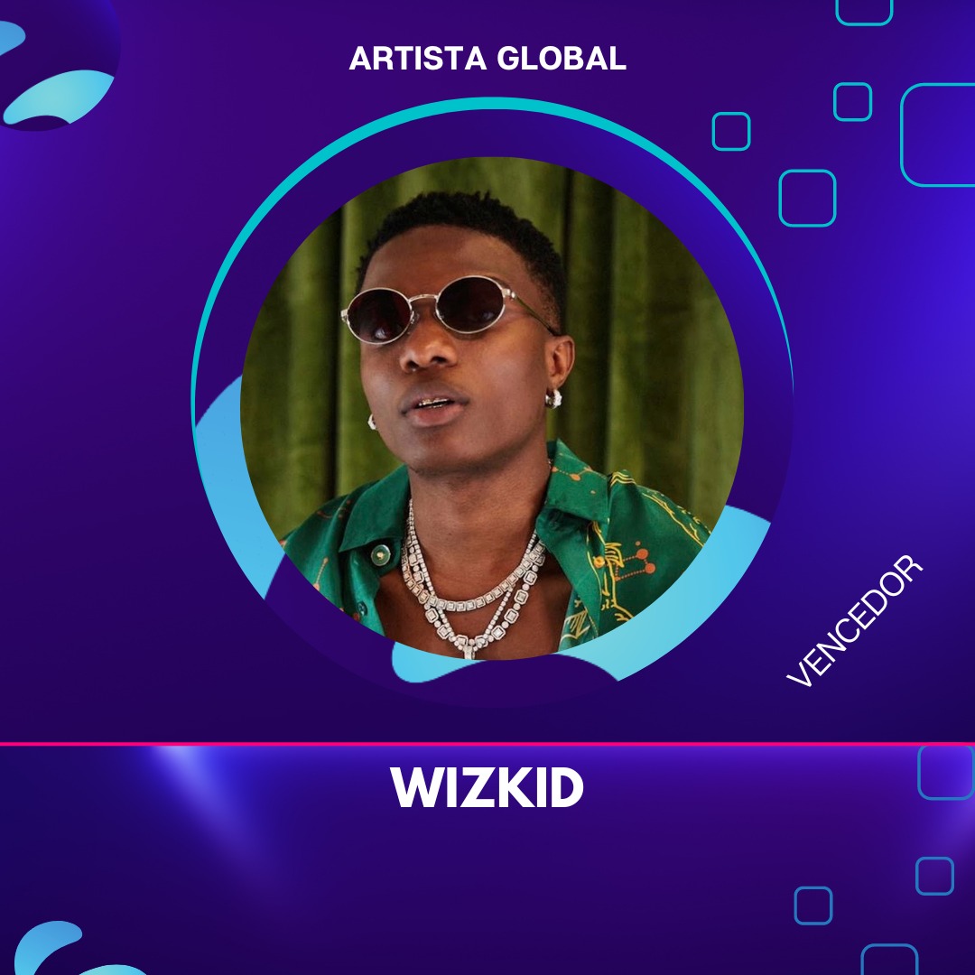 Parabéns! Wizkid (@wizkidayo) venceu na categoria “Artista Global” no BreakTudo Awards 2022! 🏆 #BreakTudoAwards