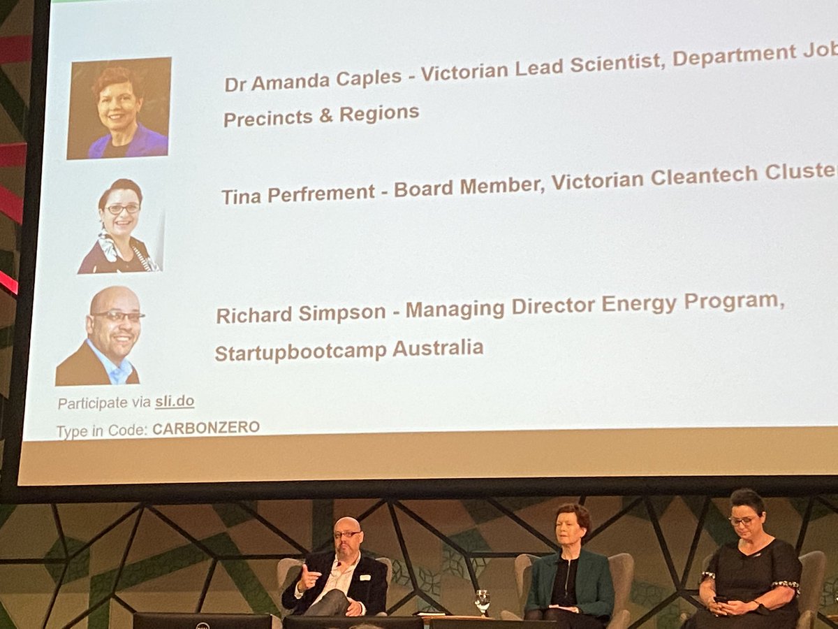 Great discussion on what a #ZeroCarbon cluster needs to succeed 
The invitation has been granted <a href="/LordMayorMelb/">Lord Mayor of Melbourne – Nick Reece</a> to make it happen right here in <a href="/cityofmelbourne/">City of Melbourne</a> and in collaboration with stakeholders across Victoria - we have the talent &amp;  lifestyle 
@Vic_LeadSci <a href="/sbcAUS/">sbcaus</a> #jobs