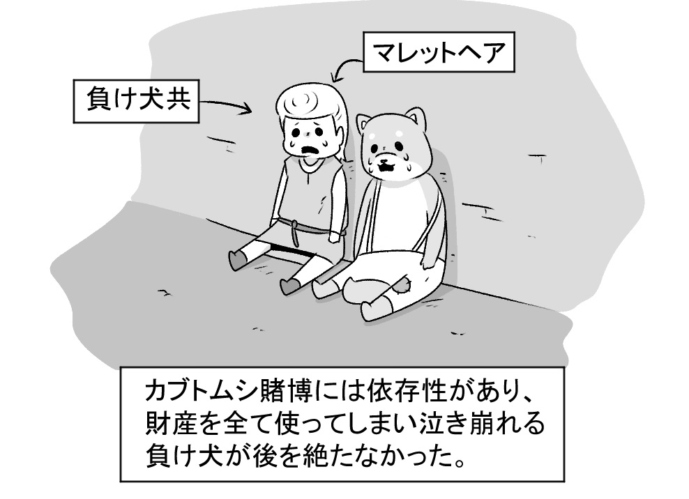 同人誌
カブトムシ賭博を描いています 