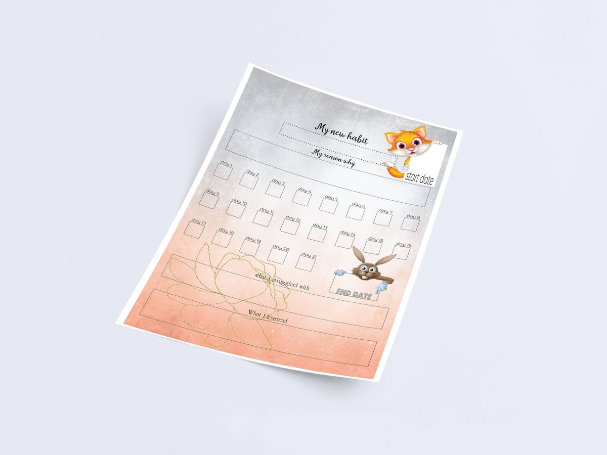 Excited to share the latest addition to my #etsy shop: Habit tracker challenge, A4 or A5 size for gamer planner with note, gift present for girls or boys etsy.me/3i0llep #beige #backtoschool #black #journalingsupplies #savingschallenges #savingschallenge #savin