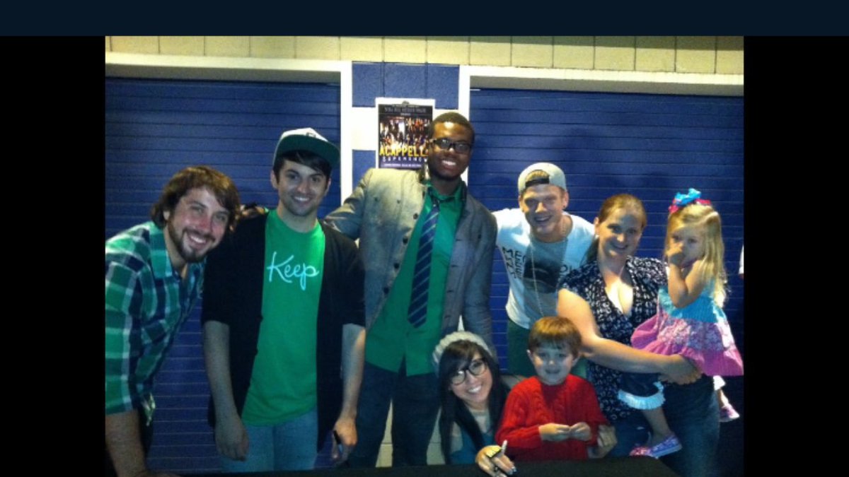 PTXFans's tweet image. So excited to see @PTXofficial for the first time in 3 years tonight! Flashback to our very first concert and some other fav moments like filming for Sing! @kirstin @mitchgrassi @scotthoying @KOlusola @mattsalleemusic