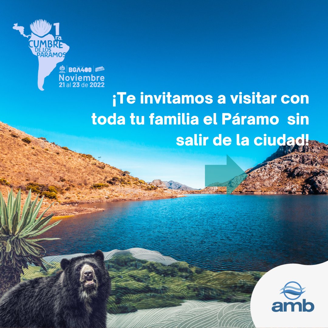 acueductobga's tweet image. ¿Preparado para adentrarte en una aventura en nuestro páramo?🔝 Hasta hoy tienes oportunidad, ven a #Neomundo y descubre todas las sorpresas que tenemos preparadas para ti.

#ExperienciaPáramosamb  #CumbreDePáramos
@AlcaldiaBGA 
@AmbienteBGA
