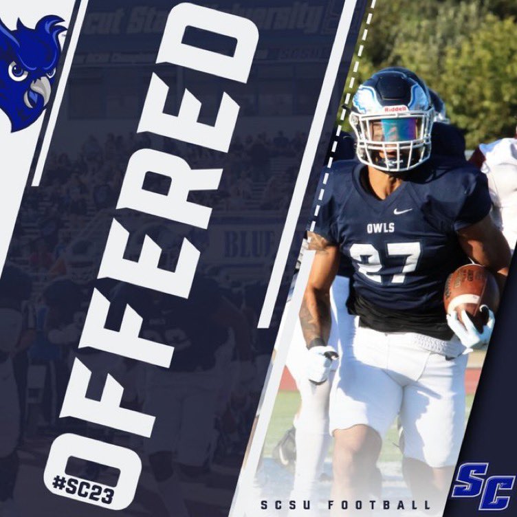 Blessed to receive an offer from Southern Connecticut University <a href="/CoachEggerling/">Coach Eggerling</a> <a href="/Abaskerville_7/">Coach Baskerville</a> <a href="/toddavasey/">Coach Vasey</a> <a href="/SCSUFB/">SCSU Football</a>