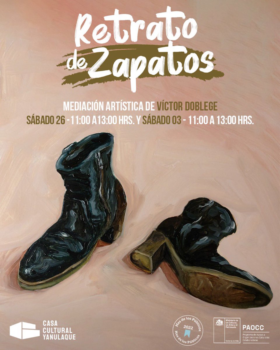 No te pierdas esta jornada de mediación Junto al artista Víctor Doblege donde te podrás llevar un dibujo gratis por participar.

Más información e inscripciones aquí: forms.gle/JAS3Zbjd1pS2CC… 

#Arica <a href="/culturas_cl/">Ministerio de las Culturas</a>