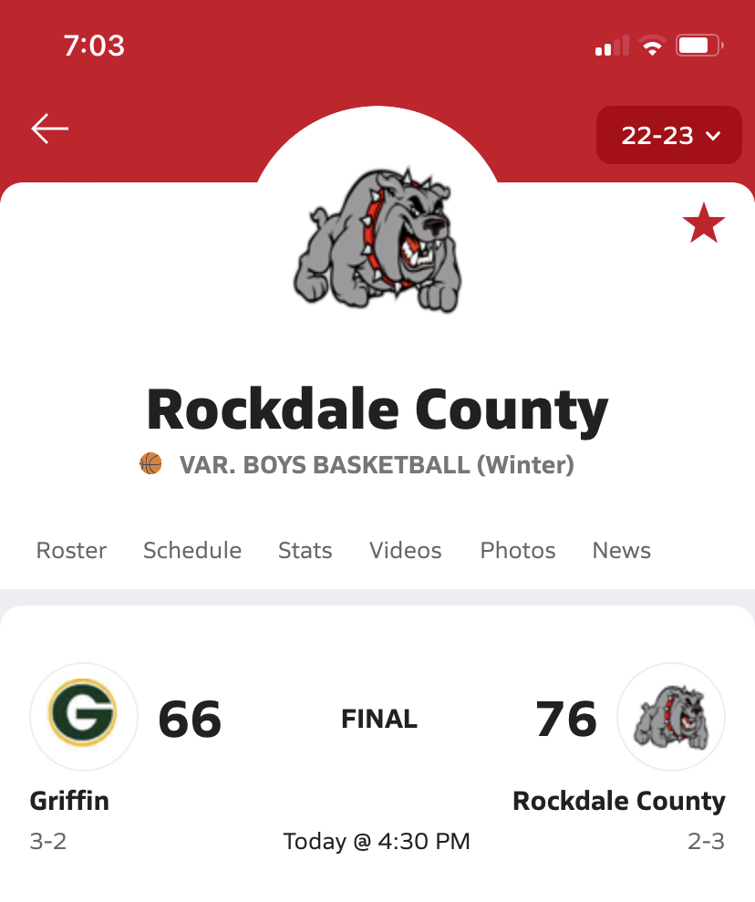 Rockdale Bulldogs tweet media