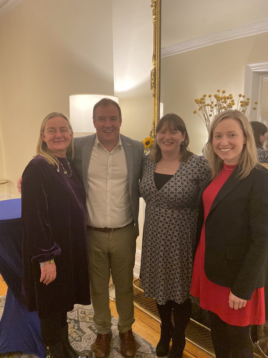 Many thanks to the US Deputy Chief of Mission Mike Clausen for hosting a fabulous evening <a href="/IrishUSAlumni/">IUSA</a> event. Lovely to meet friends from <a href="/IFAA_eire/">Irish Fulbright Alum</a> <a href="/Fulbright_Eire/">Fulbright Ireland</a> <a href="/BCDublin/">Boston College Ireland</a> <a href="/Aine_NiSh/">Aine Ni Shuilleabhain</a> <a href="/chrismmgordon/">Chris MM Gordon</a> <a href="/druryal/">Amanda Drury</a> <a href="/conor_holohan/">Conor Holohan</a> <a href="/Ruthmelia1/">Ruth melia</a> Happy Thanksgiving❤️